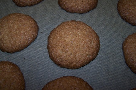 Овсяные печенья в шоколаде: шаг 8