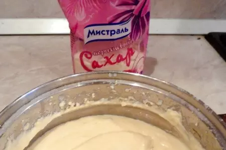 Манник на простокваше с изюмом и лимонной пропиткой: шаг 3