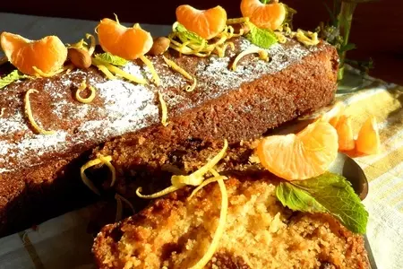 Манник на простокваше с изюмом и лимонной пропиткой: шаг 7