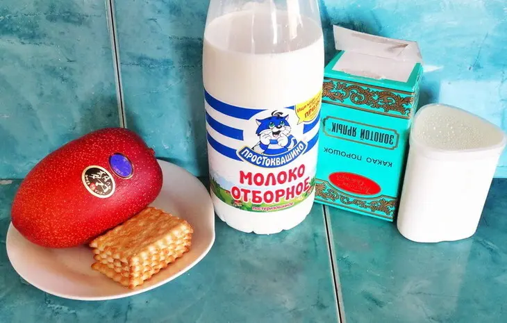 Завтрак для внучки.: шаг 1