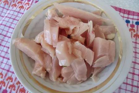 "оякодон": шаг 3