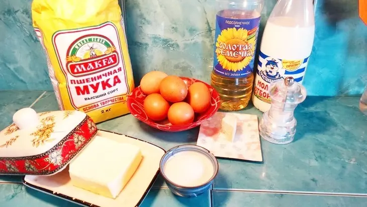 Деревенский завтрак: шаг 1