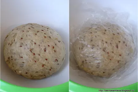 Булочки с льняным семенем и яичным паштетом: шаг 4