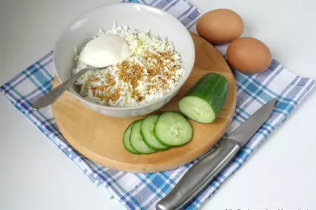 Булочки с льняным семенем и яичным паштетом: шаг 9