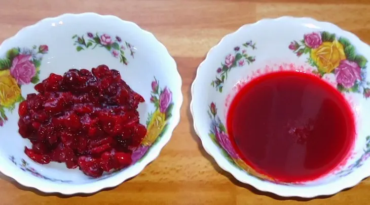 Клюквенный мусс: шаг 3
