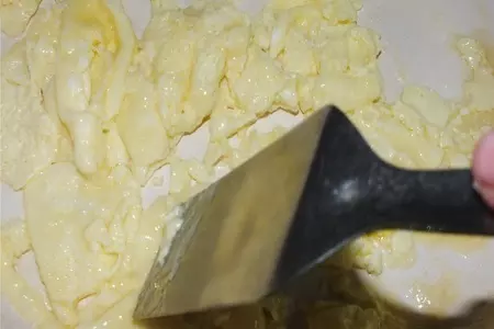 Рубленный омлет: шаг 3