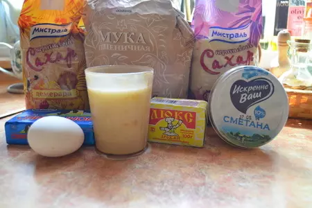 Соложеники сметанные: шаг 1