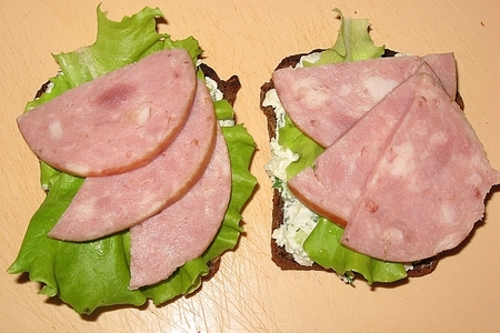 Сэндвич "полезный": шаг 3