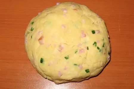 Скон с ветчиной и зеленым луком: шаг 5