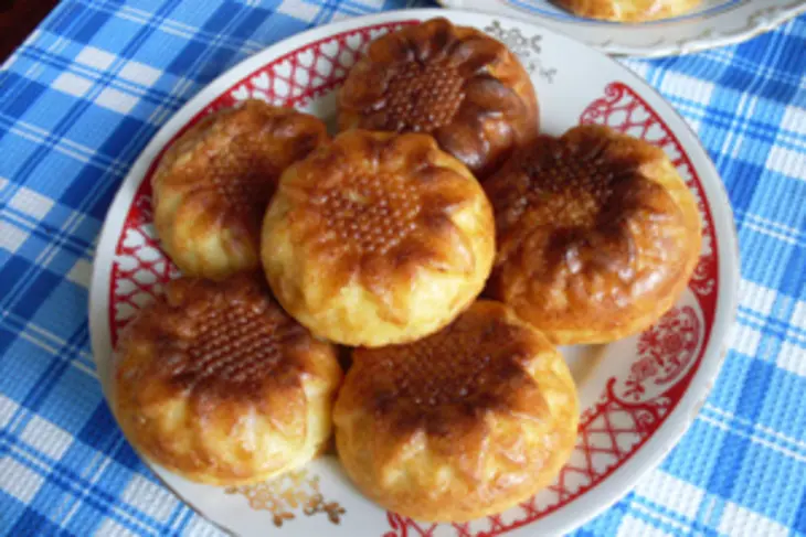 Сырники с клюквой из духовки: шаг 6