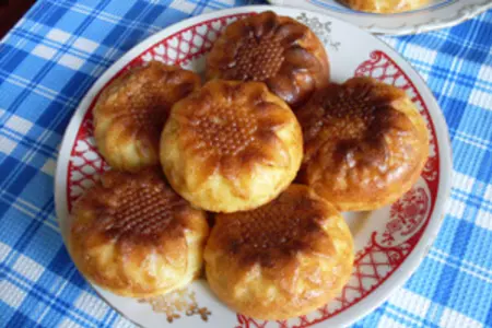 Сырники с клюквой из духовки: шаг 6