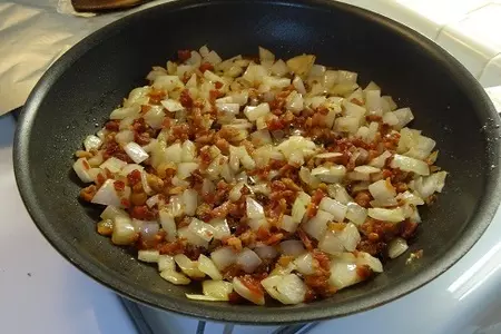 Крем суп с осьминогами и креветками: шаг 3