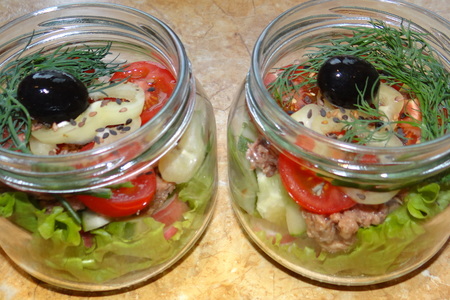 Овощной салат с тунцом (идеи для пикника): шаг 5