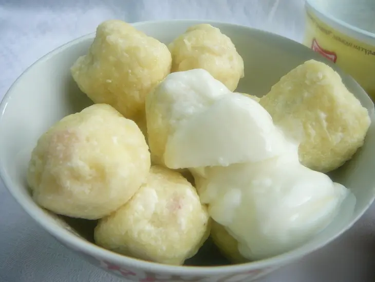 Ленивые творожные вареники с клубникой (и не только!): шаг 4