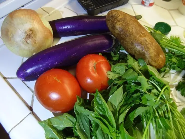 Бараньи рёбра с овощами: шаг 2