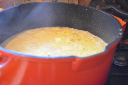 Картофельный карри-суп: шаг 6