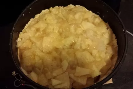 Песочный яблочный пирог: шаг 11