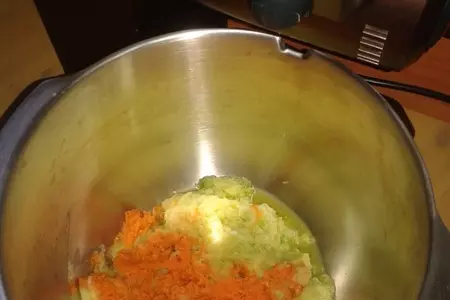 Крокеты запеченные из кабачков и батата под муссом из сыра тофу: шаг 1