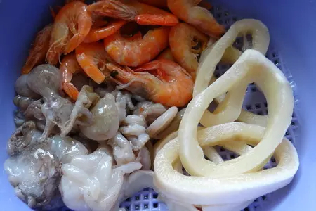 Закусочные тарталетки с морепродуктами (идеи для пикника): шаг 1
