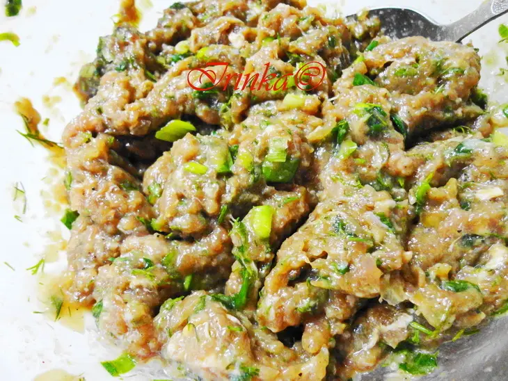 Китайские слоеные лепешки с мясом: шаг 3