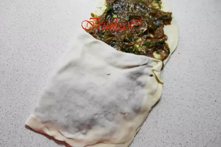 Китайские слоеные лепешки с мясом: шаг 7
