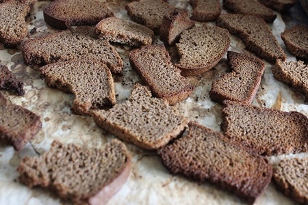 Домашний хлебный квас: фото шаг 1