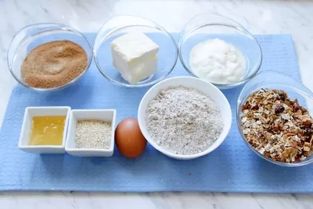 Овсяное печенье с цельнозерновой мукой: шаг 1