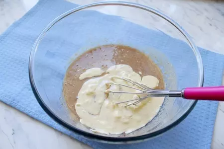 Овсяное печенье с цельнозерновой мукой: шаг 3