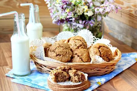 Овсяное печенье с цельнозерновой мукой: шаг 9