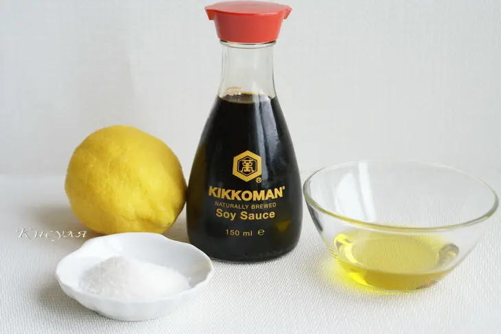 Салат из капусты с горячим соевым соусом: шаг 3