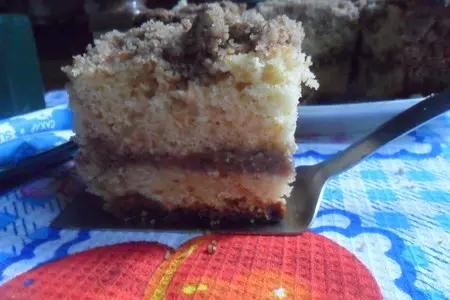Coffee cake - кекс с коричным штрейзелем: шаг 8