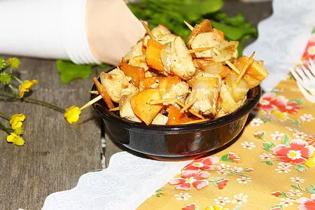 Куриные мини  шашлычки: шаг 6