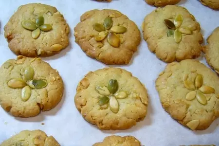 Печенье с розмарином и тыквенными семечками: шаг 4