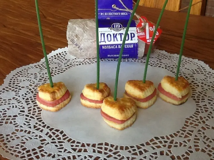 Сердце доктора - печенье закусочное: шаг 9