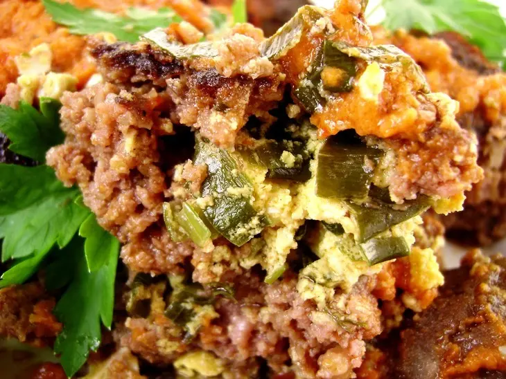 Зразы мясо-баклажановые в пикантном ореховом соусе.: шаг 8