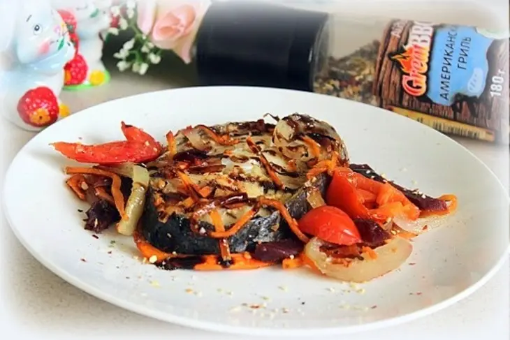 Запеченные стейки сайды с овощами: шаг 8