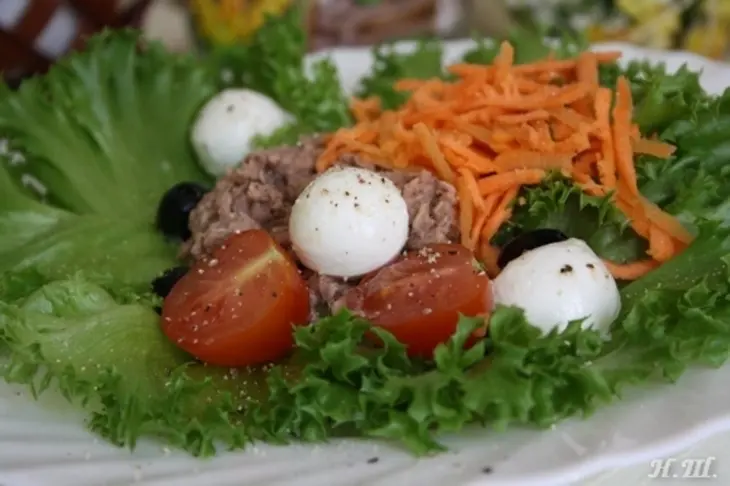 Большой бабушкин салат/ insalatona della nonna/: шаг 2
