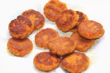Крутоны морковные: шаг 6