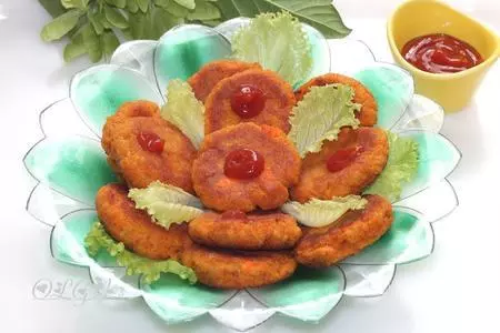 Крутоны морковные: шаг 7