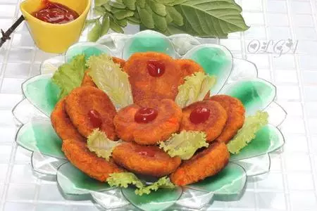 Крутоны морковные: шаг 8