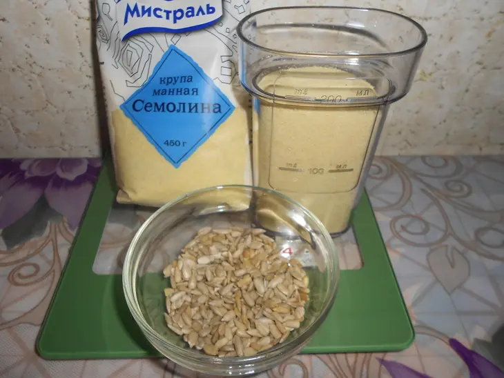 Халва из манной крупы семолина: шаг 1