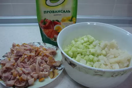 Салат из цветной капусты: шаг 2