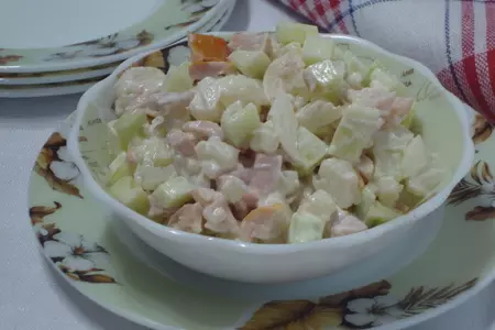 Салат из цветной капусты: шаг 4