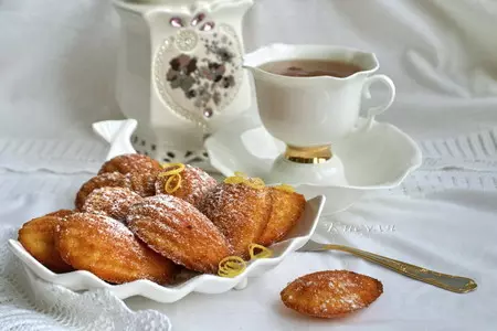 Лимонное печенье "мадлен" (madeleine): шаг 5