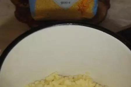 Салат из гречки, пшена, фасоли и тунца.: шаг 2