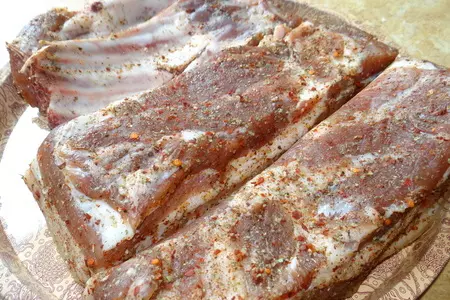 Грудинка и ребра полукопченые: шаг 4