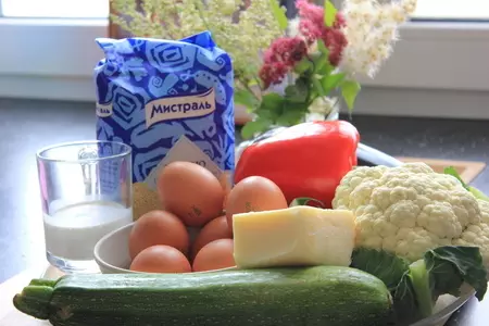 Суфле из овощей с пшеном: шаг 1