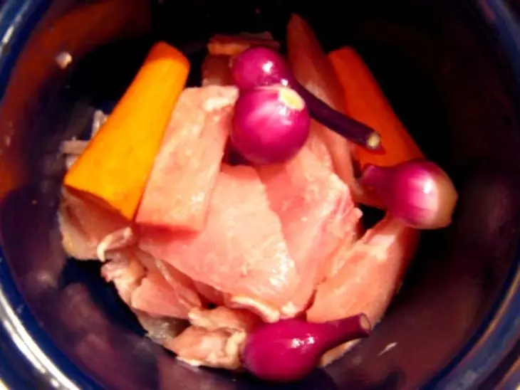 Паштет из куриной грудки(на завтрак): шаг 1