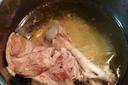 Суп с бараниной и домашней лапшой: шаг 4