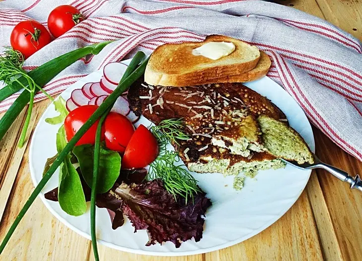 Фриттата с брокколи и беконом.: шаг 6